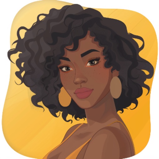 Ebony Meet: Black Dating, Chat app icon